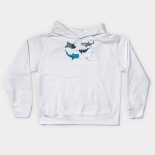 Marine animals Kids Hoodie